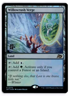 Willowrush Verge 270 Prerelease Cards NM FOIL 1 - Image 1