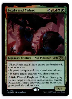 Kogla and Yidaro 244 Prerelease Cards NM FOIL - Image 1