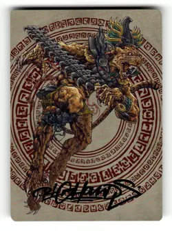 Sovereign Okinec Ahau Art Card 53 (Gold-Stamped Signature) LCI - Image 1