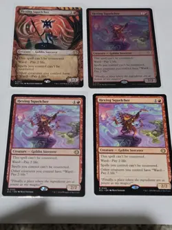 MTG Hexing Squelcher (Non-foil, Borderless), (foil, Regular), 2×(non-foil, Reg) - Image 1