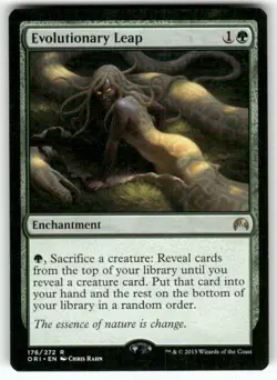 Evolutionary Leap R Magic Origins Normal 176 MTG NM - Image 1