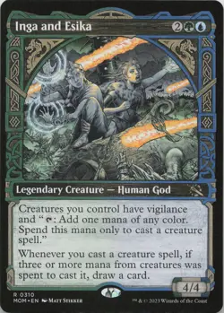 Inga and Esika (Showcase) R March of the Machine 310 - LP MTG - Image 1