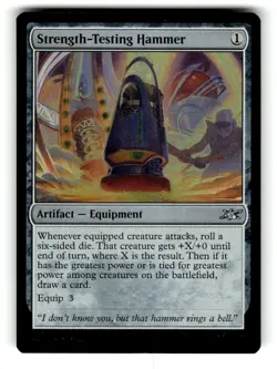 Strength-Testing Hammer (Galaxy Foil) Unfinity 479 NM FOIL - Image 1