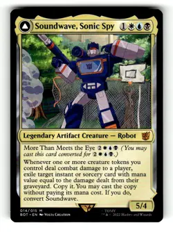 Soundwave, Sonic Spy Universes Beyond: Transformers 14 Near Mint - Image 1