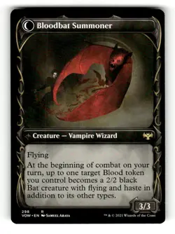Voldaren Bloodcaster (Showcase) Innistrad: Crimson Vow 298 Near Mint - Image 2