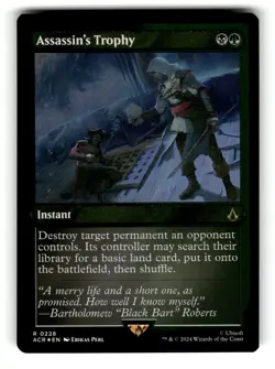 Assassin's Trophy (Foil Etched) Universes Beyond: Assassin's Creed 228 NM FOIL - Image 1