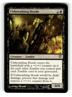 Unbreathing Horde Innistrad 121 LP - Image 1