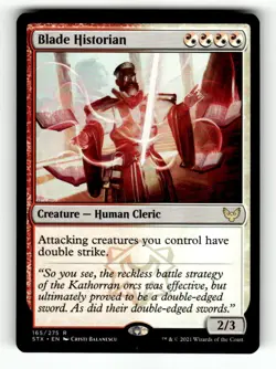 Blade Historian Strixhaven: School of Mages 165 Near Mint 2 - Image 1