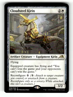 Cloudsteel Kirin Kamigawa: Neon Dynasty 8 Near Mint - Image 1