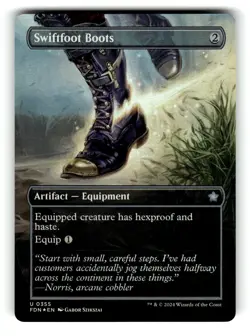 Swiftfoot Boots (Borderless) Foundations 355 NM FOIL 2 - Image 1