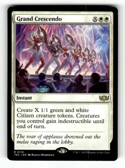 Grand Crescendo Commander: Tarkir: Dragonstorm 118 Near Mint - Image 1