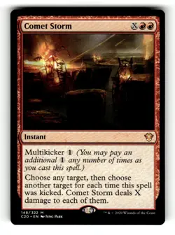 Comet Storm Commander 2020 148 Near Mint - Image 1