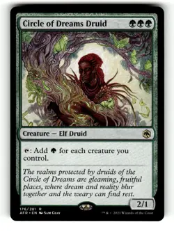 Circle of Dreams Druid Adventures in the Forgotten Realms 176 Near Mint - Image 1