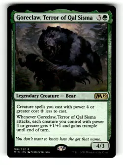 Goreclaw, Terror of Qal Sisma Core Set 2019 186 Near Mint - Image 1