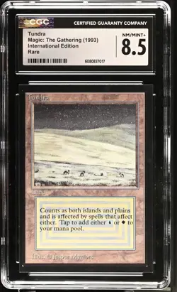 CGC 8.5 NM/Mint - Tundra - International Edition - Vintage MTG - Image 1