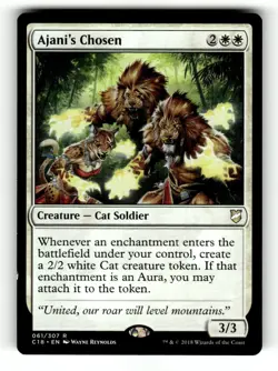 Ajani's Chosen Commander 2018 61 LP - Image 1