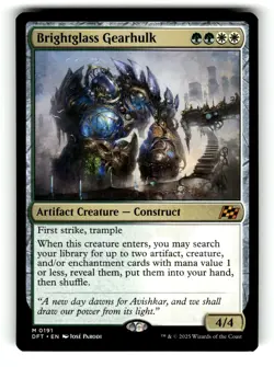 Brightglass Gearhulk Aetherdrift 191 Near Mint - Image 1