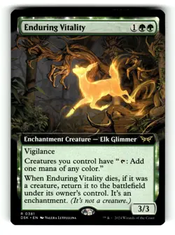 Enduring Vitality (Extended Art) Duskmourn: House of Horror 381 NM - Image 1