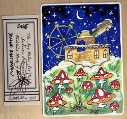 MTG ARTIST PROOF MTG Drafnas Restoration AP Sketch Art Amy WEBER - Image 1