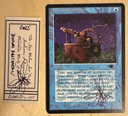 MTG ARTIST PROOF MTG Drafnas Restoration AP Sketch Art Amy WEBER - Image 2
