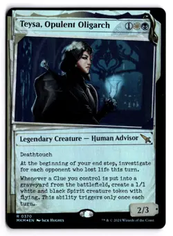 Teysa, Opulent Oligarch (Showcase) (0370) Foil Murders at Karlov Manor 370 NM - Image 1
