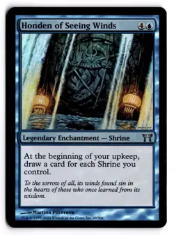 Honden of Seeing Winds Foil Champions of Kamigawa 69 Near Mint - Image 1