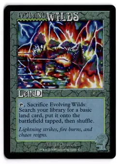 Evolving Wilds (Rainbow Foil) Foil 824 R Secret Lair Drop Series Near Mint 2 - Image 1
