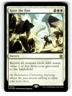 Raise the Past Foundations 22 NM FOIL 1 - Image 1