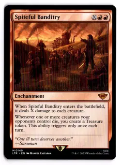 MTG - Spiteful Banditry 149 - Universes Beyond: The Lord of the Rings - Image 1