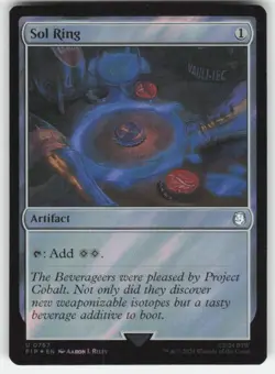 Sol Ring (Surge Foil) Foil 767 U Universes Beyond: Fallout Near Mint - Image 1