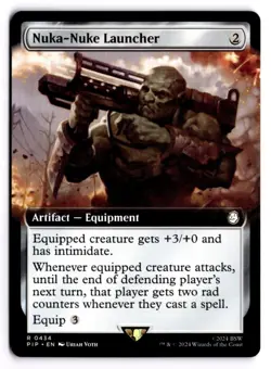 Nuka-Nuke Launcher (Extended Art) Normal Universes Beyond: Fallout 434 Near Mint - Image 1