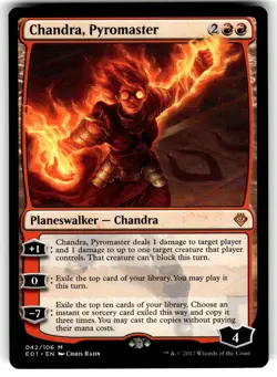 Chandra, Pyromaster Archenemy: Nicol Bolas 42 Near Mint - Image 1