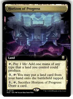 MTG - Horizon of Progress (Extended Art) 78 - Commander: Modern Horizons 3 NM - Image 1