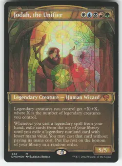 Jodah, the Unifier (Textured Foil) Foil 343 M Dominaria United Near Mint - Image 1