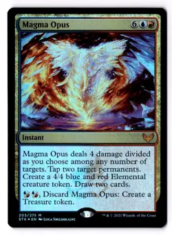 Magma Opus Foil 203 M Strixhaven: School of Mages Near Mint - Image 1