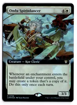 Ondu Spiritdancer (Extended Art) 756 Commander Masters NM FOIL - Image 1