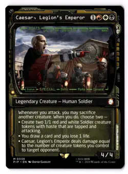 Caesar, Legion's Emperor (Showcase) 339 Universes Beyond: Fallout NM - Image 1