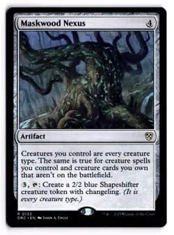 Maskwood Nexus Commander: Aetherdrift 132 Near Mint - Image 1