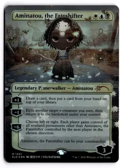 Aminatou, the Fateshifter (Rainbow Foil) Foil Secret Lair Drop Series 1421 NM 2 - Image 1