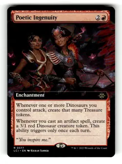 Poetic Ingenuity (Extended Art) The Lost Caverns of Ixalan 377 Near Mint 1 - Image 1