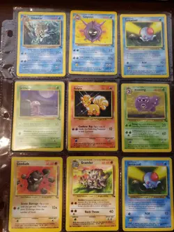 54 card Pokemon Card Lot Base Jungle Fossil Rocket Neo WOTC collection - Image 1