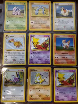 54 card Pokemon Card Lot Base Jungle Fossil Rocket Neo WOTC collection - Image 5