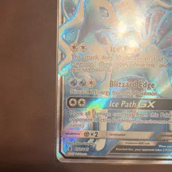 Pokemon TCG Alolan Ninetales GX 132/145 Guardians Rising Full Art Ultra Rare Ho. - Image 3
