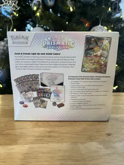 Pokemon Prismatic Evolutions Pokemon Center PC ETB Sealed New! TCG - Image 3