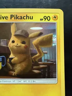 Pokemon Detective Pikachu Stamped SM190 Black Star Promo Rare (NM) - Image 3