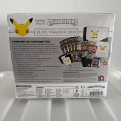 Pokemon Celebrations Elite Trainer Box 25th Anniversary ETB New Sealed TCG - Image 5