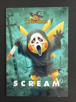 Pokemon Cosplay(Pikachu) Electric- #13 Scream Red Back Exclusive - Image 1