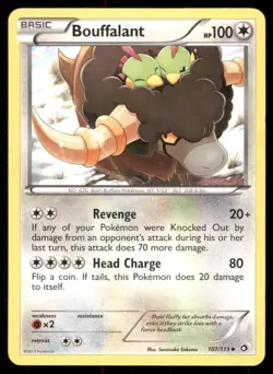 Pokemon TCG Pokemon Bouffalant Bouffalant Uncommon Regular - Image 1