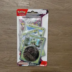 Pokemon TCG Scarlet & Violet Paldea Evolved Premium Checklane Blister Arboliva - Image 1