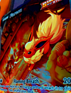 Pokemon Flareon V SWSH179 Flareon Vmax Premium Collection 2021 LP - Image 4